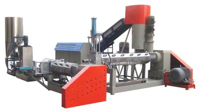 China 4700kg Plastic Granulator Machine Water Ring Die Face Cutting With Agglomerator for sale