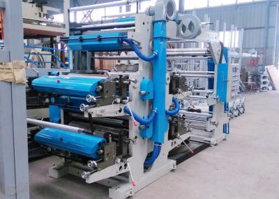 China Metal Anilox Central Drum Flexo Printing Machine , Plastic Bag Printing Machine for sale