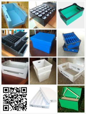 China Factory Custom PP corflute coroplast tray, Mail Box , Tote Box for sale