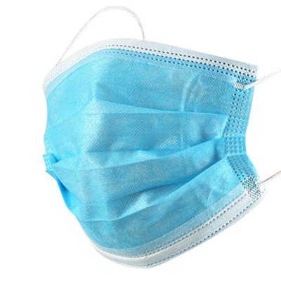 China CE/FDA non-woven fabric Low Price Disposable 3 Ply Medical Face Mask for Epidemic for sale