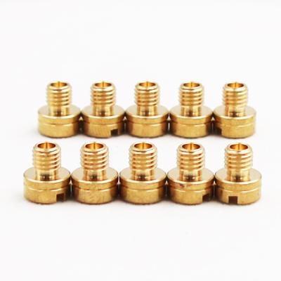 China Length 8mm Big Round 9mm Bore BS26 Main Main Nozzle Brass Main Jet For Mikuni GN125 Carburetor for sale