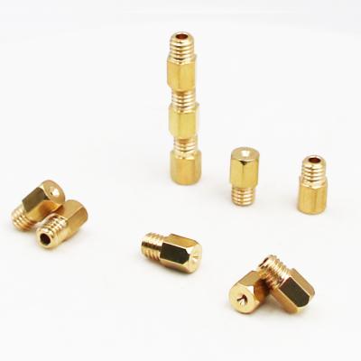 China HUAYU TM24/28 Brass Main Regulator Hole Nozzle For Motorcycle Carburetor for sale