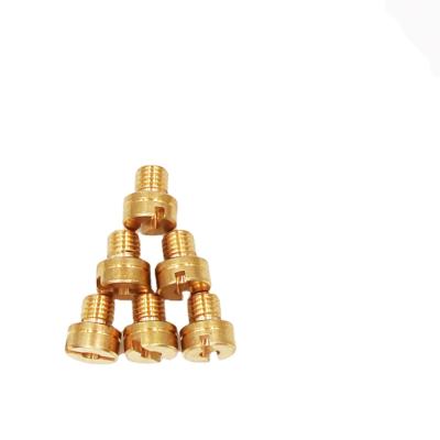 China Brass Made In China 10PCS 8mm Length Big Round 9mm Main Bore And Nozzle Jet For Main Carburetor for sale