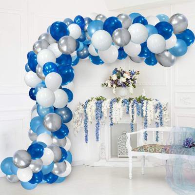 China High quality festival decoration selection party decoration balloon arch set birthday decoration chrome metal balloon for sale