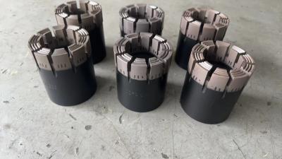 China PQ NQ HQ Surface Set Diamond Core Drill Bits para la roca dura en venta