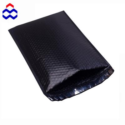 China Shock Resistance Wholesale Matt Black Metallic Bubble Envelope/Aluminum Foil Bubble Mailers/Metallic Bubble Mailer for sale