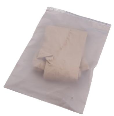 China Cheap Moisture Proof Zipper Lock Style Clear Plastic Clothes Packaging Bags For Shipping Bag for sale