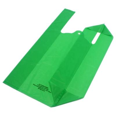 China Wholesale Eco-Friendly Reusable Eco-Friendly Cornstarch Plastic Bag Shopping Bag Biodegradable Printed Logo for sale