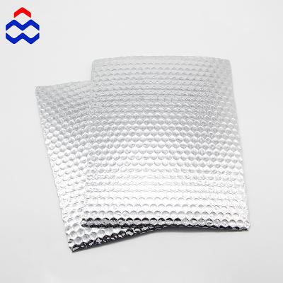 China Heat Insulation Aluminum Foil Padded Bubble Box 3D Heat Insulating Liner for sale