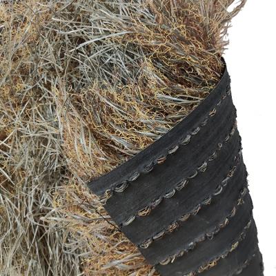 China Easy To Install High Quality Artificial Fluffy Decorative Thatch Roll Synthetic Grass Roof Thatch for sale