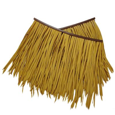 China Factory environmental protection antiseptic wholesale synthetic thatch products scenic thatched cottage for sale