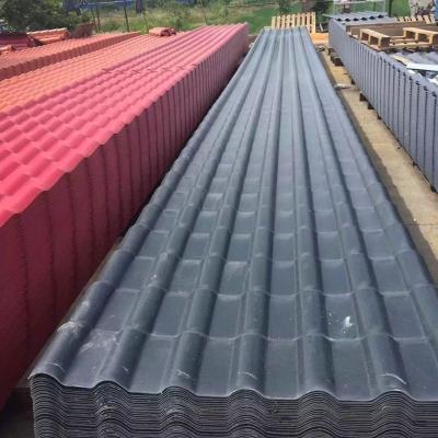 China Heat Insulation Heat Insulation Synthetic Resin Fireproof Roofing Tile Super Impact Resistance ASA Roofing Sheet Insulation For House Warehouse for sale