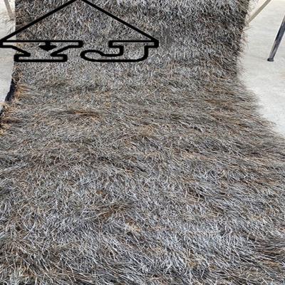 China Factory price simulation fluffy and dense synthetic thatch tourist hotel roof roof thatch composite roof thatch tile for sale