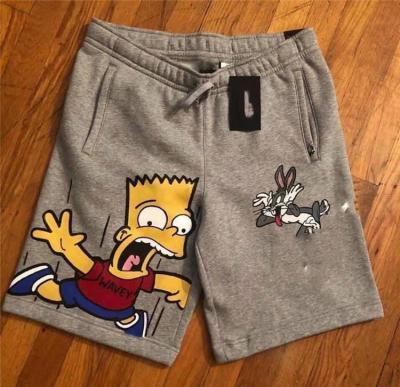 China NK QUICK DRY Logo Active Athletic Cartoon Sublimated pants elastic waist shorts printed shorts men's shorts wholesale for sale