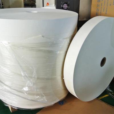 China Waterproof Single PE coated paper material paper roll for paper cups factory price popular in Iraq for sale