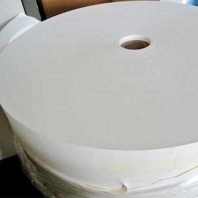 China Waterproof Ready to ship sales promotional pe coated paper jumbo rolls for making paper cups and packing other food for sale