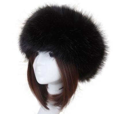 China Popular Fashion Winter Wholesale Women's Fur Headband Ladies Fur Headband Women for sale