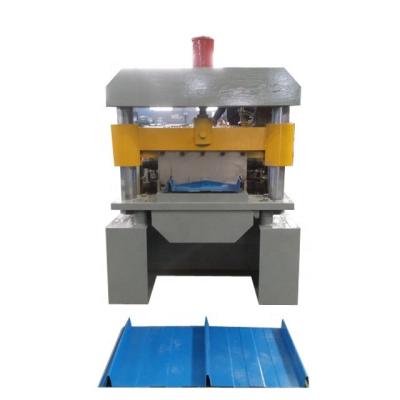 China Trapezoidal Factory Roof Tile Roll Forming Machine Galvanized Sheet Metal Machine for sale