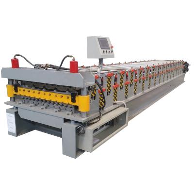 China Factory Double Layer Double Deck Roll Forming Machine For Sale for sale