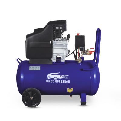 China 8bar 3hp 50l home silent tank lubricated direct driven compressor for sale for sale