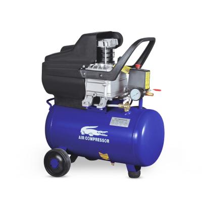 China 25 Liter Electric Mini Tank Lubricated Piston Direct Driven Compressor for sale