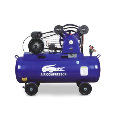 China 2hp Electric Industrial Belt Driven Air Compressor Lubricated for sale