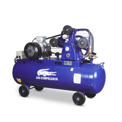 China Lubricated Mobile 3 Stage Portable 4 Hp Piston Belt Driven Air Compressor For Sale for sale