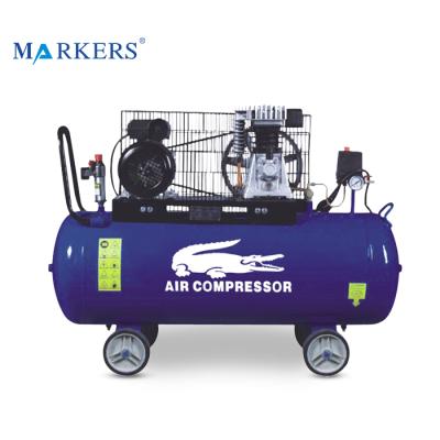 China Best Price 8 Bar Italy 2hp Lubricated Type Piston Belt Driven Air Compressor for sale