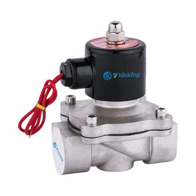 China TK General 1 Inch Direct Acting Water Air Solenoid Valve AC220V 24VDC 2S250-25 for sale