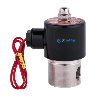 China TK General 3/8 Inch Direct Acting Water Air Solenoid Valve AC220V 24VDC 2S040-10 for sale