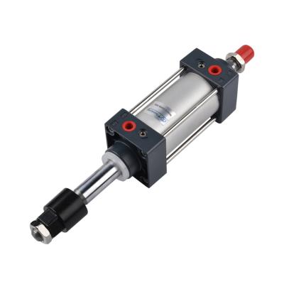 China Square Type Dual Stroke Air Hotels SC SCD SCJ Pneumatic Cylinder Borehole Adjustable Cylinder for sale