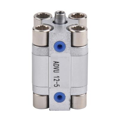 China Hotels ADVU Pneumatic Cylinder ADVU Three-axis Double Acting Pneumatic Air Cylinder for sale