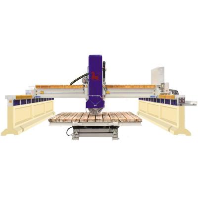 China Infrared full automatic folding bridge type building material stores edge cutting machine for stone in factory TJHS-600 for sale