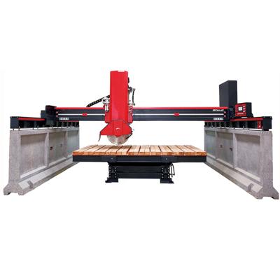 China Building Material Shops Infrared Full Automatic Bridge Type Edge Cutting Machine For Stone In Factory TJJB450-4D for sale