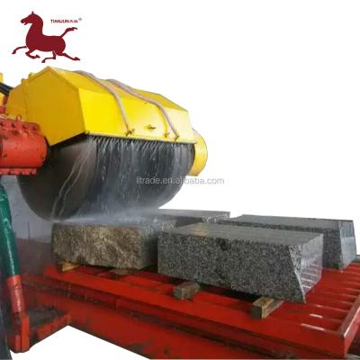 China Building Material Shops TJDF-1200-5 Multi-blades Granite Kerbstone Cutting Machine For Paving for sale