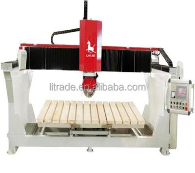 China Building Material Stores Edge Cutting Machine Infrared Automatic Stone Bridge Saw TJB-500 for sale