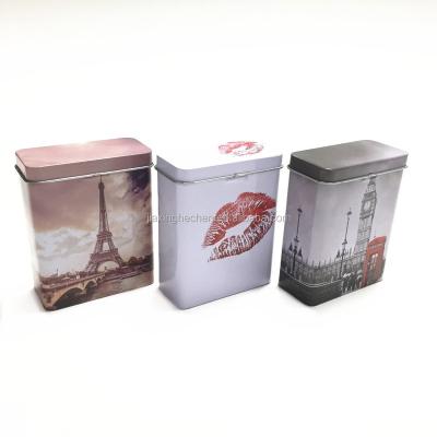 China Cigarette metal cigarette tin box tin box cigarette holder cigarette box packaging for sale