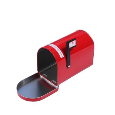 China Candy / Gift Mail Shaped Decorative Gift Metal Mail Tin Box Metal Gift Box for sale