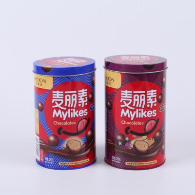 China Custom Package Pack Metal Tin Box For Chocolate Candy Package for sale