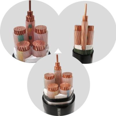 China ZC-YJV Electrical Engineering Above Buried Low Voltage Power Cable Manufacturers For 2 Core 16 Square Copper Core Cable for sale