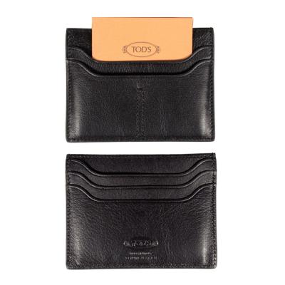 China Cow hiden leather 2 side enough many slots credit card holder for sale