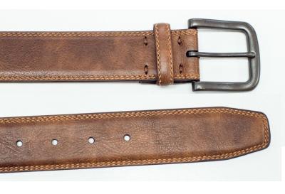 China PU Split Leather Casual Leather Belts 100 - 125 CM Length With Customized Logo for sale