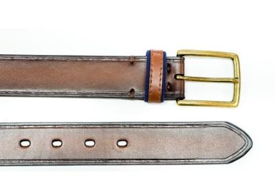 China Custom Size Long Lifespan Original Leather Belt For Mens , BSCI / SEDEX for sale