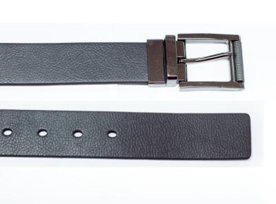 China Men ' S Reversible Dress Belt in Black and Brown Color SEDEX / BSCI Approved for sale