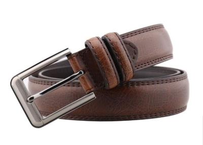 China Vintage PU Leather Belt Texured PU Leather Belt Adjustable Leather Belt for sale