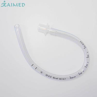 China Wholesale ID 8.0# mm PVC soft and smooth fracture resistance manufacturer ORAL endotracheal tube uncuffed for sale