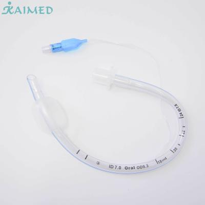 China Fracture Resistance Soft And Smooth Oral ID 7.0# MM PVC Manufacturer Price Tube-Cuffed Endotracheal for sale