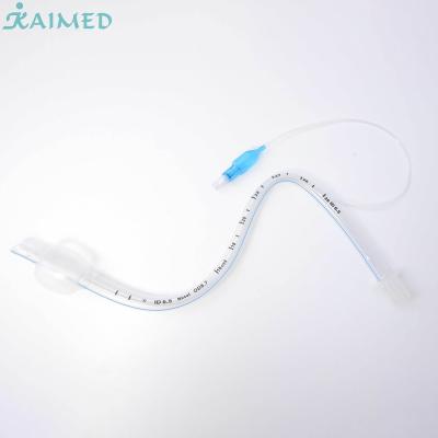 China Professional High Quality Disposable Medical Supplies PVC Nasal Endotracheal Cuffed Identification Fracture Resistance Class 6.5# Millimeter For Sale for sale