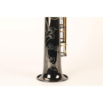 China Factory Supplier Brass Band H68 Saxophone Soprano Grade Common Sax Cleaning Set Soprano Saxophone for sale