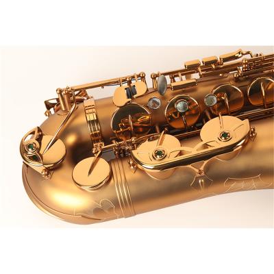 China Factory Wholesale H68 Brass Band For Professional Player Add Main G Tenor Saxophone Tenor Saxophone Silver for sale